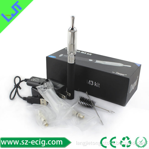Big Vapor Mini E-Cigarette for Wax Oil and Dry Herb EGO Style Cloutank M3 Electronic Smoke Device